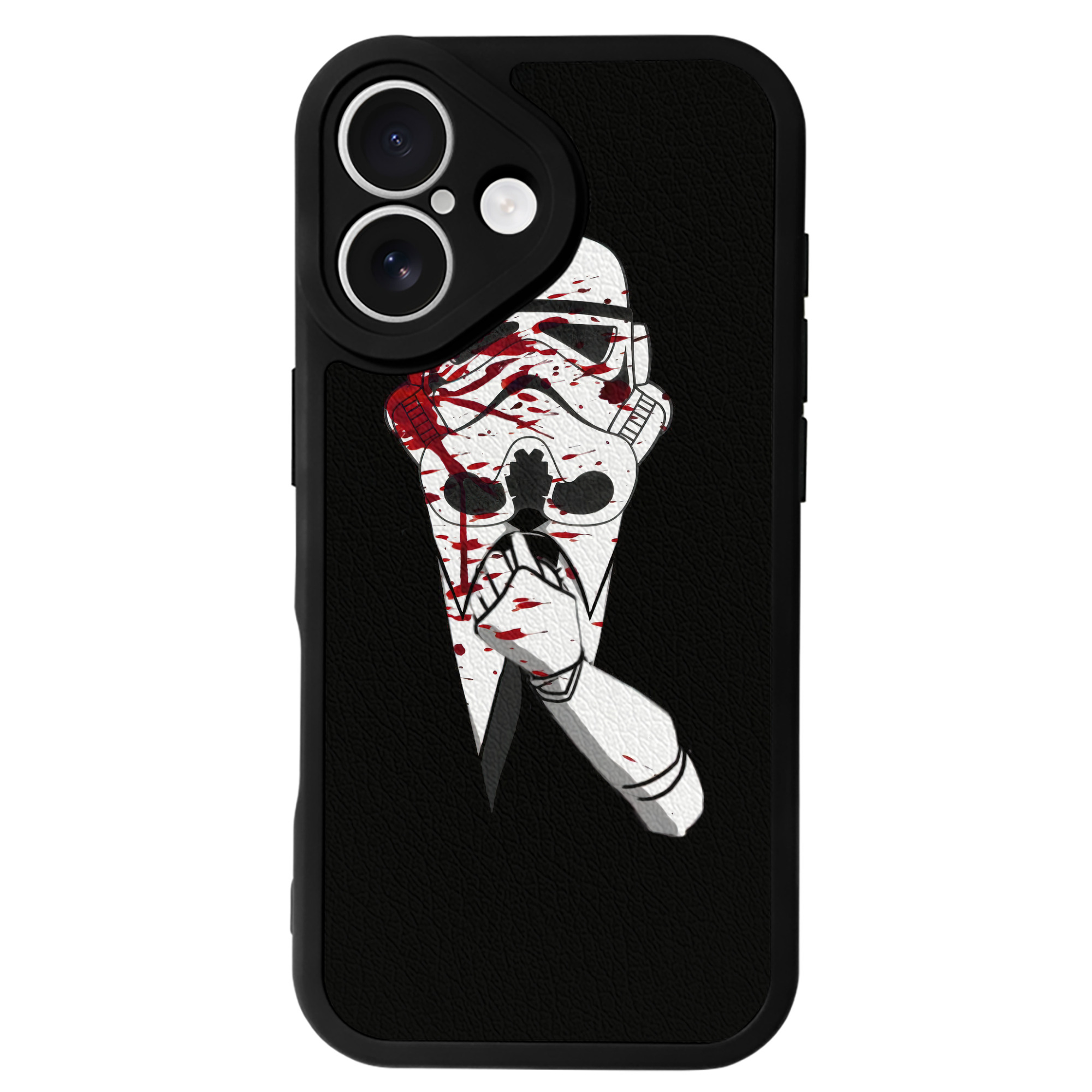 （画像用） スター・ウォーズ Star Wars 【iPhone 16シリーズ対応】シリコンスマホケース（レザー調） 材質：シリコン